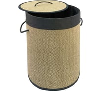 Корзина для белья Homium for Home, Eco, размер 35х35х50 см, круглая, 48 литров laundry17