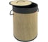 Корзина для белья Homium for Home, Eco, размер 35х35х50 см, круглая, 48 литров laundry17 1