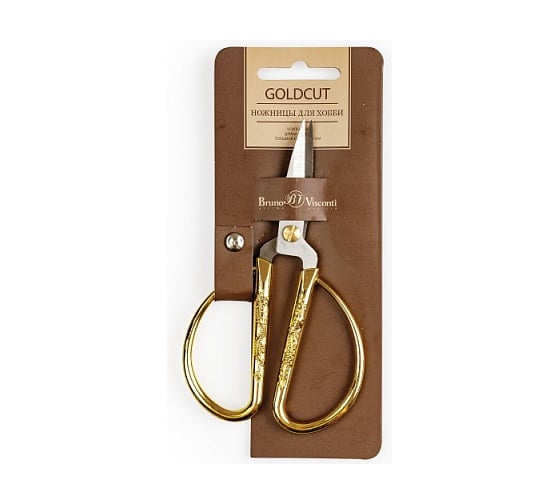 Усиленные ножницы Bruno Visconti Goldcut 12.6 см 60-0046