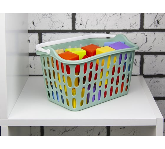 Корзинка IDEA с ручкой 25х18х15 см М 2379