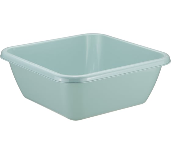 Таз IDEA квадратный 12л белый М 2578 М 2578 Морская волна 1