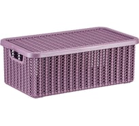 Коробка IDEA ВЯЗАНИЕ 6 л с крышкой М 2370