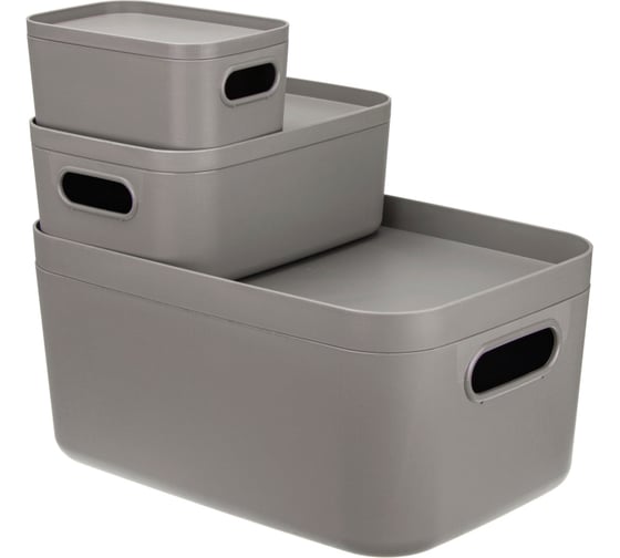 Коробка IDEA ИНФИНИТИ 0,65 л с крышкой М 2344