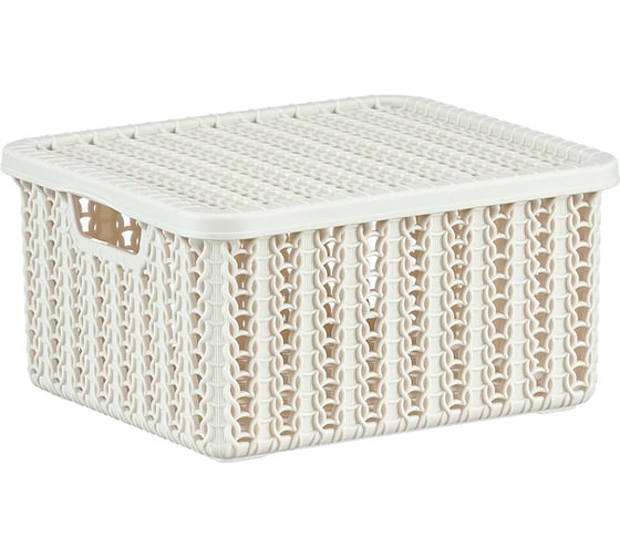 Коробка IDEA ВЯЗАНИЕ 1,5 л с крышкой М 2368