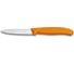 Нож для очистки овощей Victorinox Swiss Classic лезвие 8 см, прямая заточка, оранжевый 6.7606.L119 1