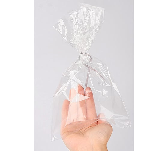Прозрачный пакет Grand Gift без рисунка 020_026 26х15 см 20 шт PT 020_026 1