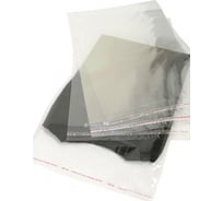 Прозрачный пакет Grand Gift без рисунка 020_238 со скотчем 38х27 см 20 шт PT 020_238
