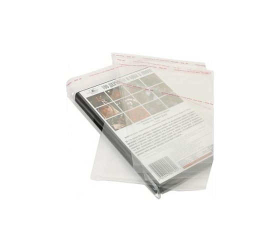 Прозрачный пакет Grand Gift без рисунка 100_219 со скотчем 19х16 см 100 шт PT 100_219 1