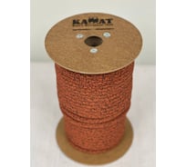 Веревка страховочно-спасательная ОАО КАНАТ ЭЛЬБРУС, ø9 мм, 25 м, цветная, с сердечником низкого растяжения (канаты статические с сердечником низкого растяжения), оплётка из кручёных нитей, добровольный сертификат 1010480009Э25