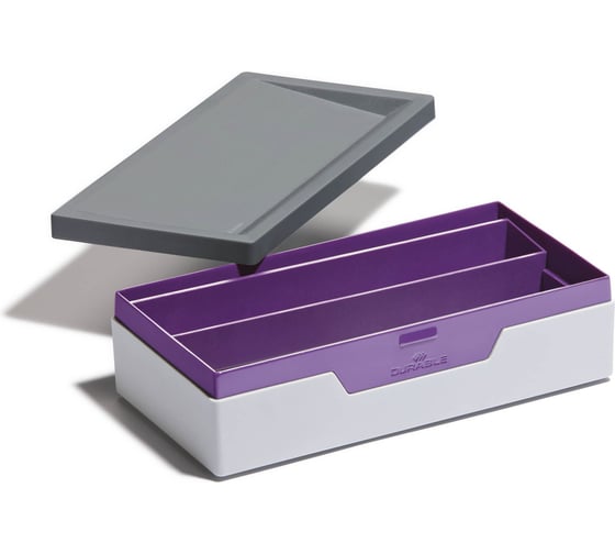 Короб-органайзер для аксессуаров DURABLE VARICOLOR фиолетовый/серый, 761212