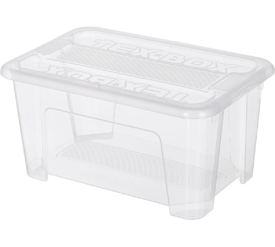 Ящик Restola п/п TEX BOX 280x183x140 4,5л. цв. прозрачный 29338
