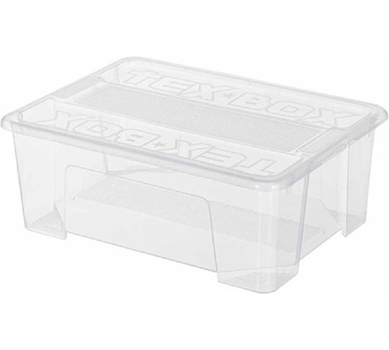 Ящик Restola п/п TEX BOX 380x280x140 10л. цв. прозрачный 29341