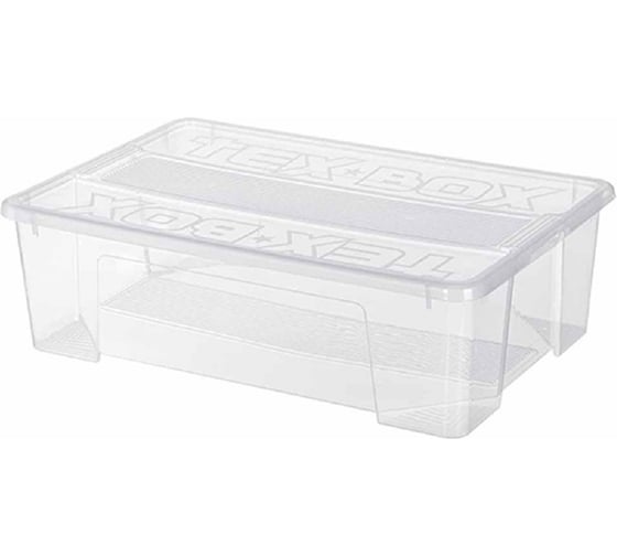 Ящик Restola п/п TEX BOX 570x380x170 28л. цв. прозрачный 29343