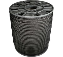 Шнур плетеный полипропиленовый ООО Оптхозторг 8 мм 200 м черный 1081200