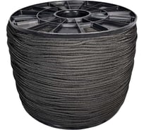 Шнур плетеный полипропиленовый ООО Оптхозторг 4 мм 500 м черная 1041500