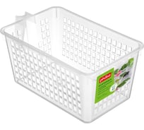 Универсальная корзинка Phibo с ручкой 280х160х120 мм бесцветный 434216801