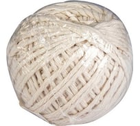 Хлопчатобумажный шпагат ЭБИС 1500 текс, 50 м, белый 73853 16705836