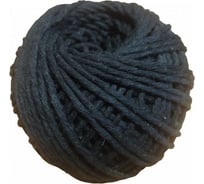 Хлопчатобумажный шпагат ЭБИС 1500 текс, 50 м, черный 73792