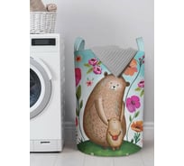 Корзина для хранения вещей JoyArty  Мама медведица и медвежонок 40x60 см  gaba_378650_L