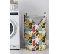 Корзина для хранения вещей JoyArty  Стильные котики 40x60 см  gaba_378649_L