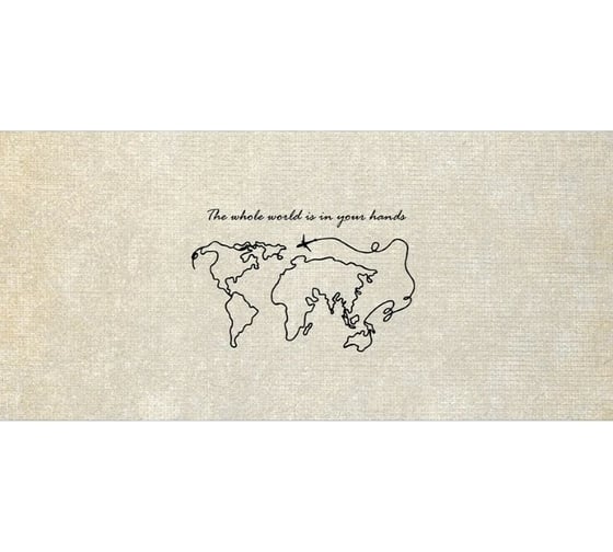 Корзина для хранения вещей JoyArty  Целый мир в твоих руках 35x35 см  gaba_385287_S