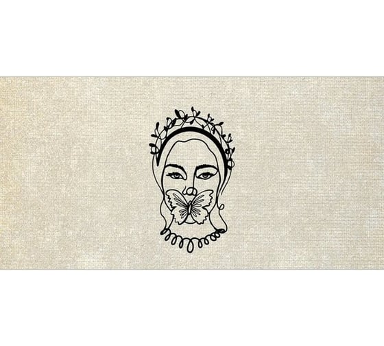 Корзина для вещей JoyArty Поцелуй бабочки 35x50 см gaba_10102R_M