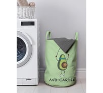 Корзина для хранения вещей JoyArty Спортивный авокадо 35x50 см gaba_385269_M