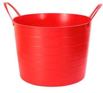 Корзина IDEA мягкая 27л красный М 2881