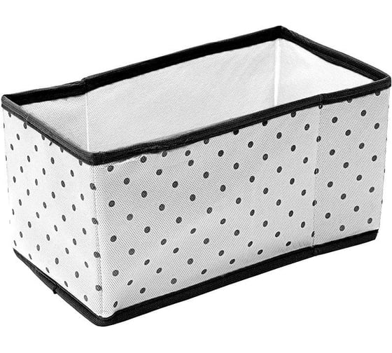 Коробка для вещей в прихожую, гардеробную HOMSU Eco White 25х15х14 см HOM-1240