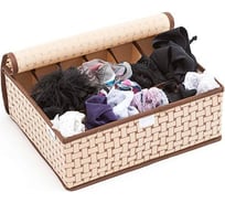 Органайзер HOMSU Pletenka с крышкой на 18 секций 31x24x11 см HOM-302