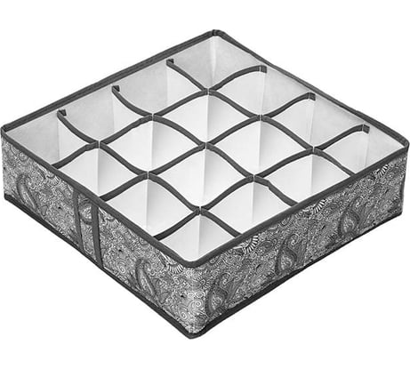 Органайзер HOMSU Grey Flower на 16 ячеек HOM-1091