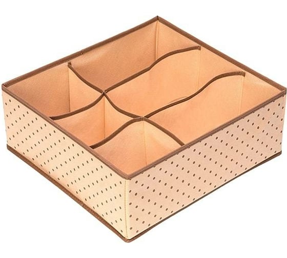 Большой органайзер HOMSU на 6 секций 40x37x15 HOM-1085