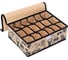 Органайзер HOMSU Hipster Style с крышкой на 18 секций 31x24x11 см HOM-759 1