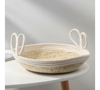 Короб для хранения Доляна Рони 30х30х15,5 см, цвет белый 5438312