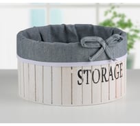 Короб для хранения Доляна STORAGE 19х19х10 см, средний, цвет белый 3954836