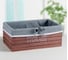 Короб для хранения Доляна STORAGE 24х16х10 см, средний, цвет коричневый 3954833 1