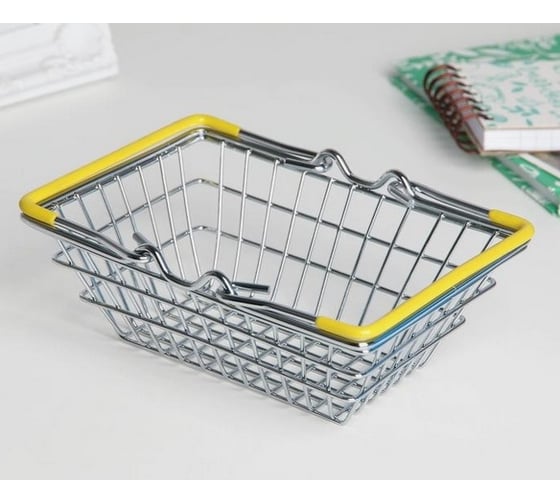 Корзинка для мелочей Доляна 15х11х6 см 3094033 1