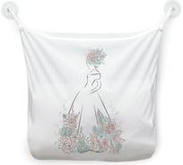 Органайзер для ванной - Сетка настенная на присосках для игрушек JoyArty "Прекрасная леди весны", 39x33 см, tgb_385296