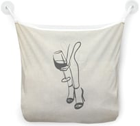 Органайзер для ванной - Сетка настенная на присосках для игрушек JoyArty "Независимая женщина", 39x33 см, tgb_385288