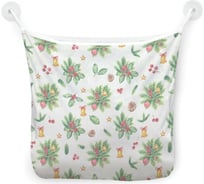 Органайзер для ванной - Сетка настенная на присосках для игрушек JoyArty "Букет с омелой", 39x33 см, tgb_380860