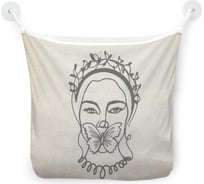 Органайзер для ванной - Сетка настенная на присосках для игрушек JoyArty "Поцелуй бабочки", 39x33 см, tgb_385277