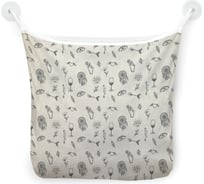 Органайзер для ванной - Сетка настенная на присосках для игрушек JoyArty "Атрибуты вечности", 39x33 см, tgb_385280