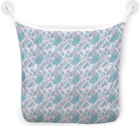 Органайзер для ванной - Сетка настенная на присосках для игрушек JoyArty "Рыбка среди листьев", 39x33 см, tgb_156867