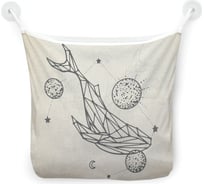 Органайзер для ванной - Сетка настенная на присосках для игрушек JoyArty "По волнам вселенной", 39x33 см, tgb_385274