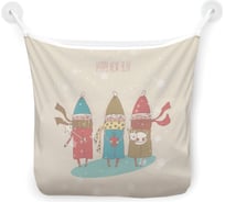 Органайзер для ванной - Сетка настенная на присосках для игрушек JoyArty "Новогодняя прогулка", 39x33 см, tgb_290622