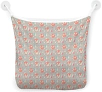 Органайзер для ванной - Сетка настенная на присосках для игрушек JoyArty "Хитрые лисички в лесу", 39x33 см, tgb_290620