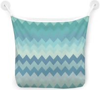 Органайзер для ванной - Сетка настенная на присосках для игрушек JoyArty "Зигзаги прохлады", 39x33 см, tgb_11609