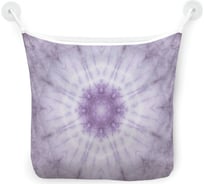 Органайзер для ванной - Сетка настенная на присосках для игрушек JoyArty "Фиолетовые узоры", 39x33 см, tgb_20181