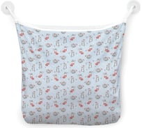 Органайзер для ванной - Сетка настенная на присосках для игрушек JoyArty "Игривые рождественские котики", 39x33 см, tgb_290627