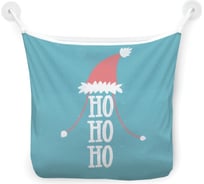 Органайзер для ванной - Сетка настенная на присосках для игрушек JoyArty "Хо-хо-хо в новогоднюю ночь", 39x33 см, tgb_290634